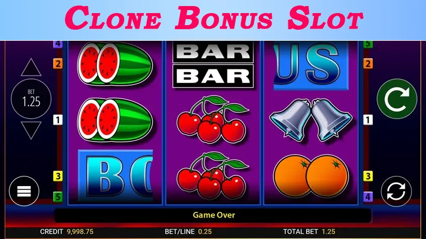 clone bonus slot